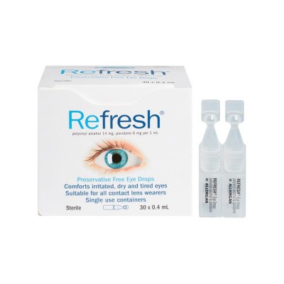 Refresh 眼药水 滴眼液 30支